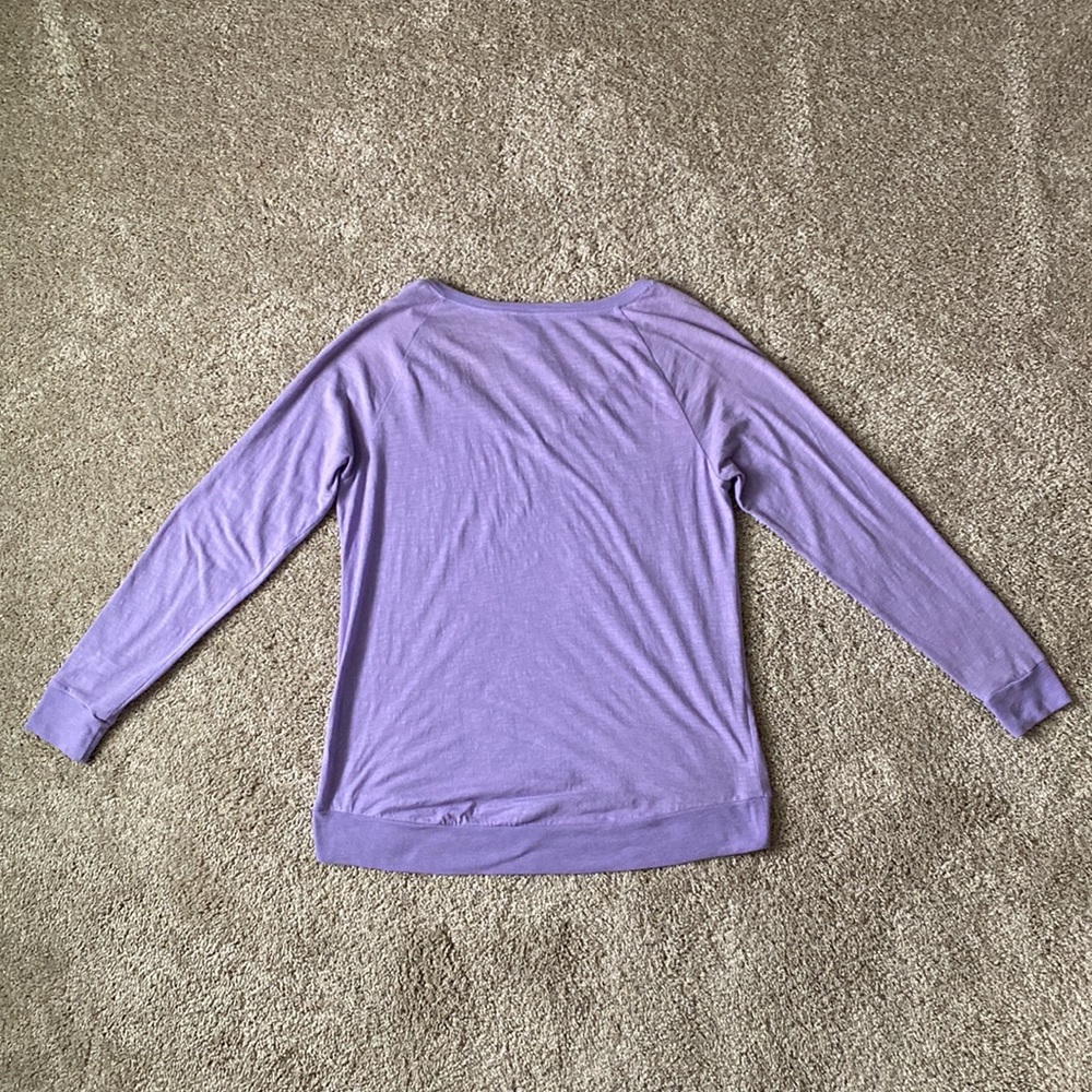PINK Victoria's Secret Long Sleeve V Neck Tee - Picture 7 of 10